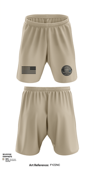 Athletic Shorts With Pockets, CID, Police, Teamtime, Team time, sublimation, custom sports apparel, team uniforms, spirit wear, spiritwear, sports uniforms, custom shirts, team store, custom team store, fundraiser sports, apparel fundraiser