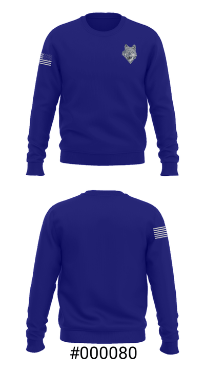 Wapato High School Baseball 69599074 Crew Neck Sweatshirt - 22