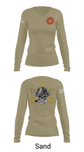Bravo 4-5 ADA 95888654 Women's Long Sleeve V-neck Shirt - 97