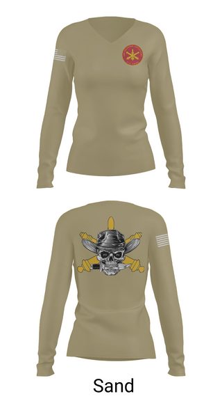 Womens Long Sleeve Vneck Shirt, Bravo 4-5 ADA, , Teamtime, Team time, sublimation, custom sports apparel, team uniforms, spirit wear, spiritwear, sports uniforms, custom shirts, team store, custom team store, fundraiser sports, apparel fundraiser