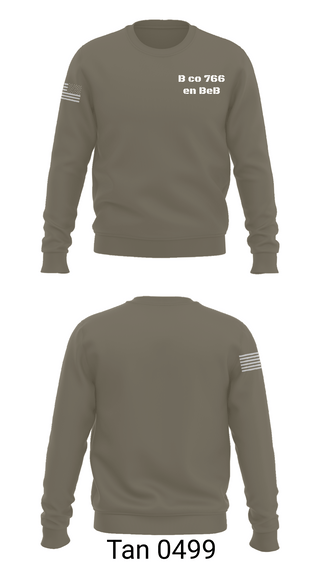 Crew Neck Sweatshirt, B co 766 en BeB, National Guard, Teamtime, Team time, sublimation, custom sports apparel, team uniforms, spirit wear, spiritwear, sports uniforms, custom shirts, team store, custom team store, fundraiser sports, apparel fundraiser