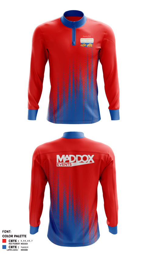Quarter Zip Jacket, Der Fliegende Holländer, , Teamtime, Team time, sublimation, custom sports apparel, team uniforms, spirit wear, spiritwear, sports uniforms, custom shirts, team store, custom team store, fundraiser sports, apparel fundraiser