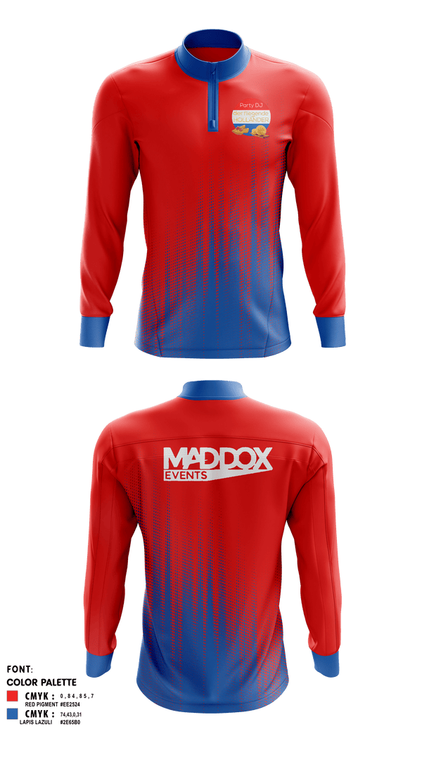 Quarter Zip Jacket, Der Fliegende Holländer, , Teamtime, Team time, sublimation, custom sports apparel, team uniforms, spirit wear, spiritwear, sports uniforms, custom shirts, team store, custom team store, fundraiser sports, apparel fundraiser