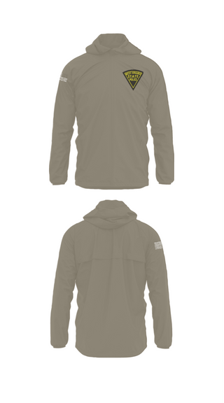 Windbreaker, West Virginia State Police, Police, Teamtime, Team time, sublimation, custom sports apparel, team uniforms, spirit wear, spiritwear, sports uniforms, custom shirts, team store, custom team store, fundraiser sports, apparel fundraiser