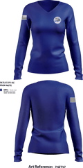 POLARS 40984868 Women's Long Sleeve V-neck Shirt - 102