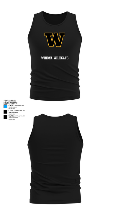 Winona Wildcats 72452864 Tank Top - 32