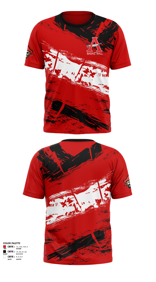 Allatoona Buccaneers Short Sleeve Performance Shirt - 1