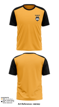 Burlington High School Volleyball 18764299 Old School Cotton Feel Shirt - 1