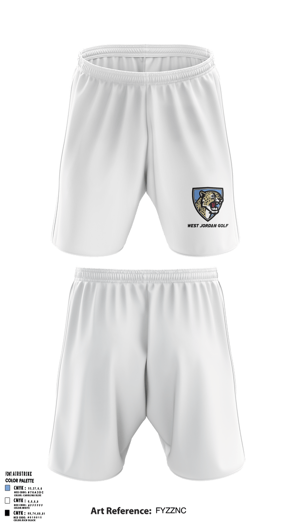 Athletic Shorts With Pockets, West Jordan High School Golf, Golf, Teamtime, Team time, sublimation, custom sports apparel, team uniforms, spirit wear, spiritwear, sports uniforms, custom shirts, team store, custom team store, fundraiser sports, apparel fundraiser