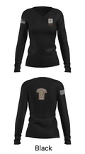 SCPOA 35279969 Women's Long Sleeve V-neck Shirt - 35