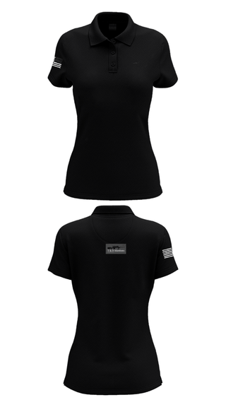 Womens Short Sleeve Performance Polo, T&D Munitions, , Teamtime, Team time, sublimation, custom sports apparel, team uniforms, spirit wear, spiritwear, sports uniforms, custom shirts, team store, custom team store, fundraiser sports, apparel fundraiser