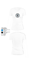 Ape Team 76763933 Women's Short Sleeve V-neck Shirt - 18