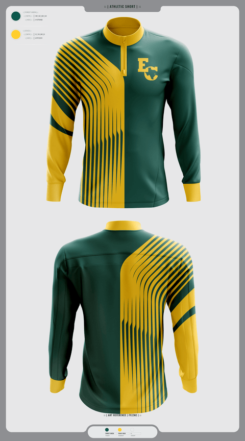 Quarter Zip Jacket, East Chambers High School Basketball, Women's Basketball, Teamtime, Team time, sublimation, custom sports apparel, team uniforms, spirit wear, spiritwear, sports uniforms, custom shirts, team store, custom team store, fundraiser sports, apparel fundraiser