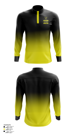 Quarter Zip Jacket, Wevision Athletics, Men's Basketball, Teamtime, Team time, sublimation, custom sports apparel, team uniforms, spirit wear, spiritwear, sports uniforms, custom shirts, team store, custom team store, fundraiser sports, apparel fundraiser