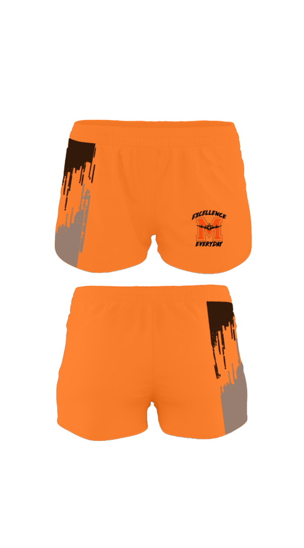 Track Shorts, Macomb Senior High School Baseball, Baseball, Teamtime, Team time, sublimation, custom sports apparel, team uniforms, spirit wear, spiritwear, sports uniforms, custom shirts, team store, custom team store, fundraiser sports, apparel fundraiser
