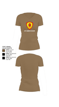 10th Marine Regiment 91436879 Women's Short Sleeve V-neck Shirt - 4