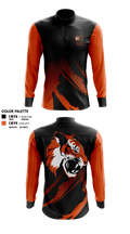 Oliver Ames High School Wrestling 5385977 Quarter Zip Jacket - 1