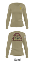 BTRY-B 1/188th 96332158 Women's Long Sleeve V-neck Shirt - 92