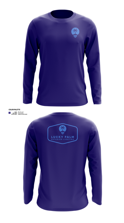 Lucky Palm Lighting 2712167 Long Sleeve Performance Shirt 2