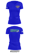 Notre Dame College Baseball 14441958 Women's Short Sleeve V-neck Shirt - 21