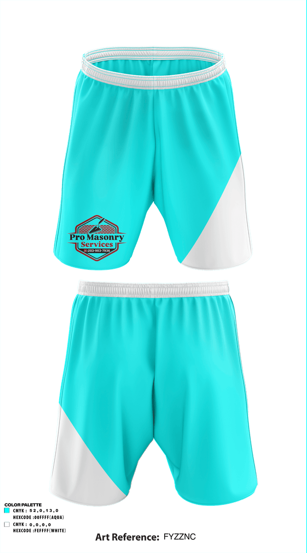 Athletic Shorts With Pockets, Pro Masonry Services LLC, , Teamtime, Team time, sublimation, custom sports apparel, team uniforms, spirit wear, spiritwear, sports uniforms, custom shirts, team store, custom team store, fundraiser sports, apparel fundraiser