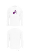 Manzano Monarchs 78596361 Long Sleeve Performance Shirt - 8