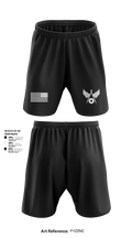 131st CES 9925282 Athletic Shorts With Pockets - 4