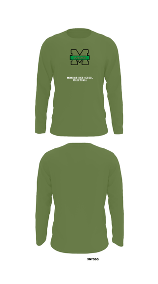 Long Sleeve Performance Shirt, Monahans High School Volleyball, Men's Volleyball, Teamtime, Team time, sublimation, custom sports apparel, team uniforms, spirit wear, spiritwear, sports uniforms, custom shirts, team store, custom team store, fundraiser sports, apparel fundraiser
