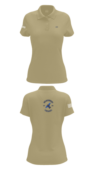 Womens Short Sleeve Performance Polo, BLACKOUT LE-MC, , Teamtime, Team time, sublimation, custom sports apparel, team uniforms, spirit wear, spiritwear, sports uniforms, custom shirts, team store, custom team store, fundraiser sports, apparel fundraiser