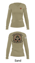 HSC-85 15010069 Women's Long Sleeve V-neck Shirt - 92