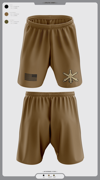 Athletic Shorts With Pockets, 4-3 ADA, Army, Teamtime, Team time, sublimation, custom sports apparel, team uniforms, spirit wear, spiritwear, sports uniforms, custom shirts, team store, custom team store, fundraiser sports, apparel fundraiser