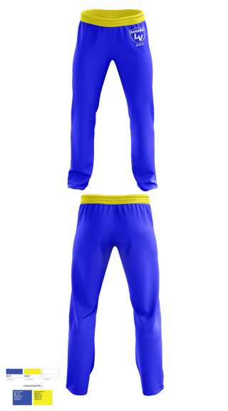 Sweatpants, Logan View High School Golf, Golf, Teamtime, Team time, sublimation, custom sports apparel, team uniforms, spirit wear, spiritwear, sports uniforms, custom shirts, team store, custom team store, fundraiser sports, apparel fundraiser