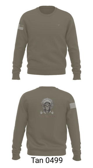 Crew Neck Sweatshirt, 1/149th BCO INF REG 3rd PLT, Army, Teamtime, Team time, sublimation, custom sports apparel, team uniforms, spirit wear, spiritwear, sports uniforms, custom shirts, team store, custom team store, fundraiser sports, apparel fundraiser