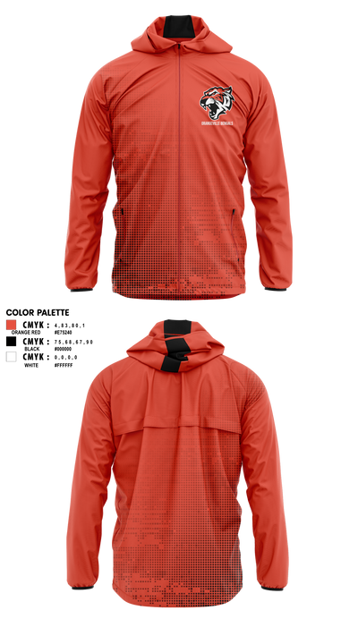 Orangeville Bengals 6421541 Windbreaker - 1