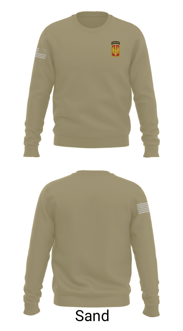 Crew Neck Sweatshirt, 1/39th Field Artillery, Army, Teamtime, Team time, sublimation, custom sports apparel, team uniforms, spirit wear, spiritwear, sports uniforms, custom shirts, team store, custom team store, fundraiser sports, apparel fundraiser