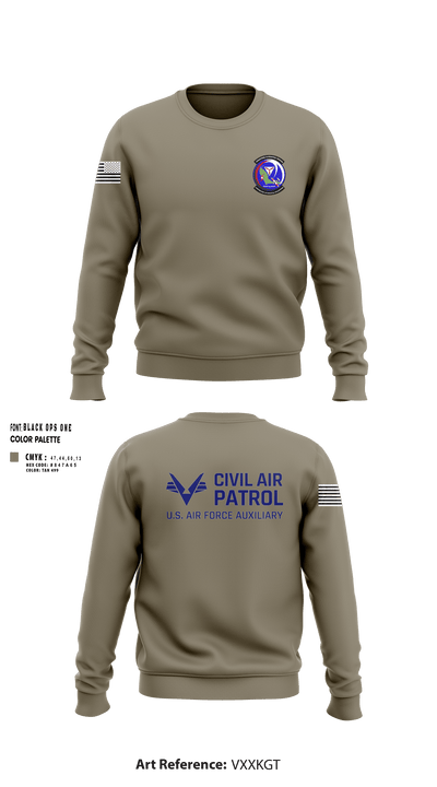 VFW Post 8191 1921777 Crew Neck Sweatshirt - 5