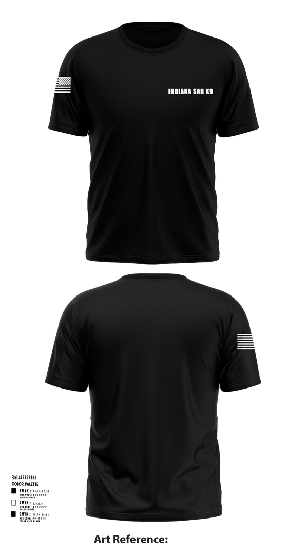 Short Sleeve Performance Shirt, Indiana SAR K9, , Teamtime, Team time, sublimation, custom sports apparel, team uniforms, spirit wear, spiritwear, sports uniforms, custom shirts, team store, custom team store, fundraiser sports, apparel fundraiser