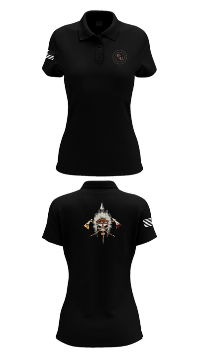 Seminole Battalion 90805231 Women's Short Sleeve Performance Polo  - 35