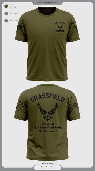 C/SMSgt Pope 93241026 Short Sleeve Performance Shirt - 1