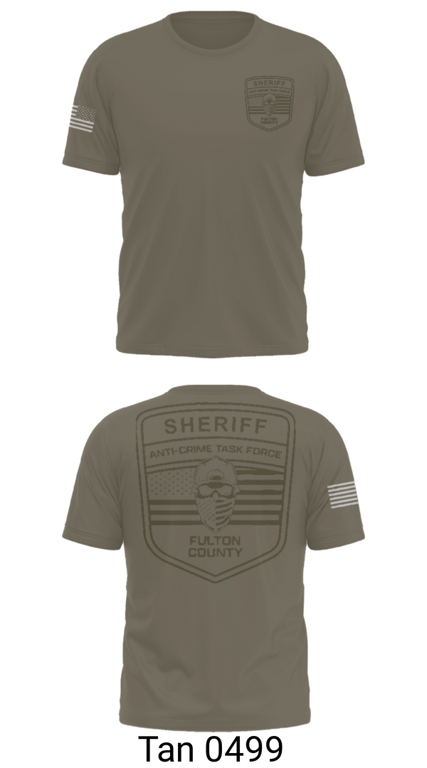 Old School Cotton Feel Shirt, Fulton County Anti-Crime Task Force, , Teamtime, Team time, sublimation, custom sports apparel, team uniforms, spirit wear, spiritwear, sports uniforms, custom shirts, team store, custom team store, fundraiser sports, apparel fundraiser