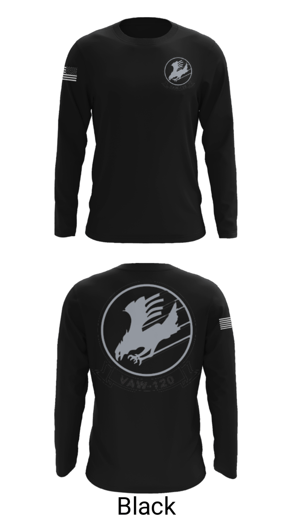 Long Sleeve Performance Shirt, VAW 120, Navy, Teamtime, Team time, sublimation, custom sports apparel, team uniforms, spirit wear, spiritwear, sports uniforms, custom shirts, team store, custom team store, fundraiser sports, apparel fundraiser