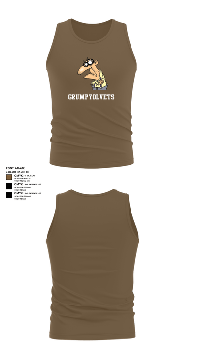 GrumpyOLVets 73193400 Tank Top - 19