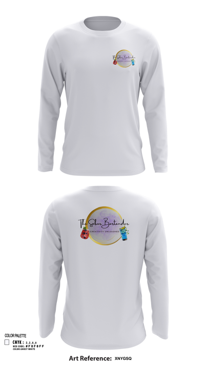 The Sober Bartender 25073901 Long Sleeve Performance Shirt 103