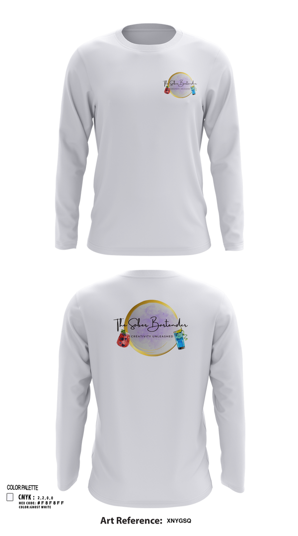 Long Sleeve Performance Shirt, The Sober Bartender, , Teamtime, Team time, sublimation, custom sports apparel, team uniforms, spirit wear, spiritwear, sports uniforms, custom shirts, team store, custom team store, fundraiser sports, apparel fundraiser