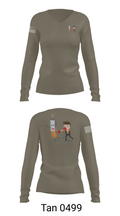 La droga niños 95132385 Women's Long Sleeve V-neck Shirt - 73