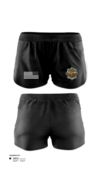 Women's Shorts, Moose Knuckles, Army, Teamtime, Team time, sublimation, custom sports apparel, team uniforms, spirit wear, spiritwear, sports uniforms, custom shirts, team store, custom team store, fundraiser sports, apparel fundraiser