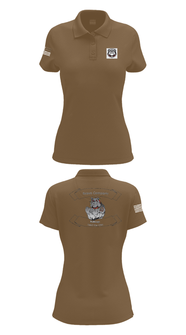 Women's Short Sleeve Performance Polo, 16TH ordnance Bravo Company, , Teamtime, Team time, sublimation, custom sports apparel, team uniforms, spirit wear, spiritwear, sports uniforms, custom shirts, team store, custom team store, fundraiser sports, apparel fundraiser