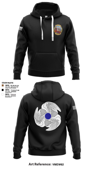 Hoodie, 1-222nd AVN RGT, Army, Teamtime, Team time, sublimation, custom sports apparel, team uniforms, spirit wear, spiritwear, sports uniforms, custom shirts, team store, custom team store, fundraiser sports, apparel fundraiser