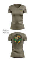 106 Emergency Management 35910361 Women's Short Sleeve V-neck Shirt - 120