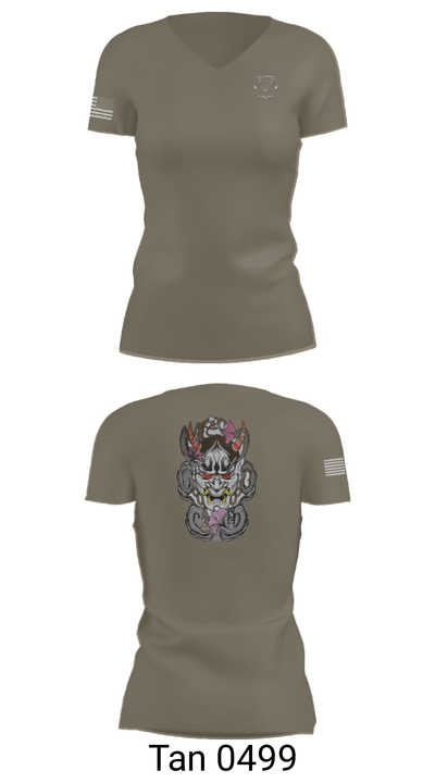 12th Dental Co 7491027 Women's Short Sleeve V-neck Shirt - 65